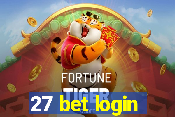 27 bet login